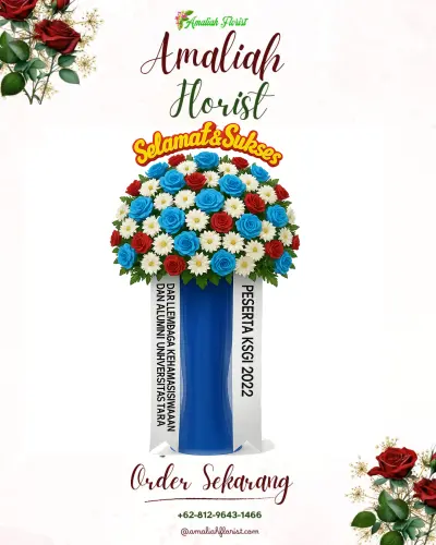 Standing Flower di Rumah Duka Jababeka